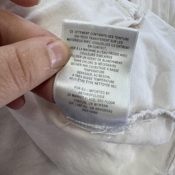 Chino by Anthropologie Jacket Womens Small Light Pink Chore Utility Shacket - Picture 7 of 12